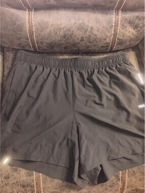 DSG Stride Run Shorts Mens XL Black 5 Inch Athletic Running Shorts NWT